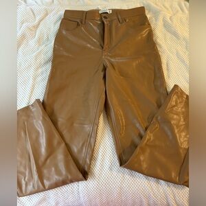 Abercrombie vegan leather pants